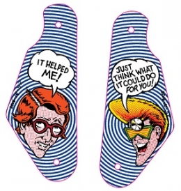 Dr Dude silkscreened slingshot plastics (2 pc) 31-1006-2016-10 / -14