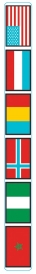 Flag Decal 31-1929-1 World Cup Soccer