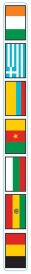 Flag Ramp Decal 31-1929-5 World Cup Soccer