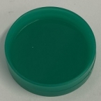 Playfeld insert circle 1 inch Green opaque 03-7166-2