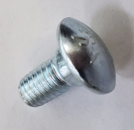Backbox Hinge Mounting Carriage Bolt 3/8-16 x 3/4 4322-01139-12 Zinc
