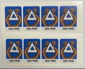 Time Warp Target Decals 30A-7546 Set/8