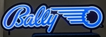 Bally Pinball Logo Pin-Sign