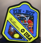 Pin*Bot Blue Badge Pin-Sign