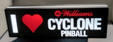 Cyclone Bumper Sticker Pin-Sign