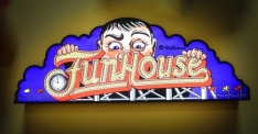 Funhouse Cabinet Logo Pin-Sign