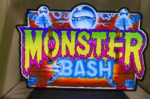 Monster Bash Logo Pin-Sign