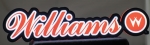 Williams Script and Winged W Pin-Sign