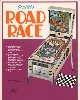 Road Race (Gottlieb) Original Pinball Flyer (Click NOTE)