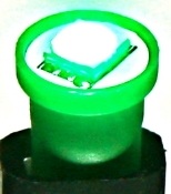 Green 555 Super Brite LED Bulb