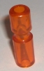 Narrow Plastic Post #8 03-8365-12 1 3/16 Inch Transparent Orange