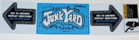 Junkyard Apron Decal Set