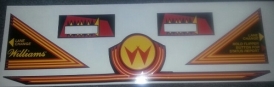 System 11 Apron Decal Set Type 1 - W/Lane Change