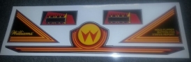 System 11 Apron Decal Set Type 2 - W/O Lane Change