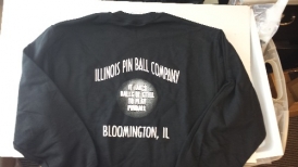 Sweatshirt - Illinois Pin Ball Co - Large (Long Sleeve)