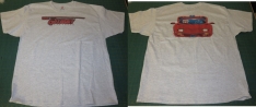 Logo Artwork T-Shirt 2-Sided - The Getaway - Grey - 3XL