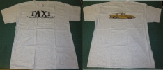 Logo Artwork T-Shirt 2-Sided - Taxi - Grey - Medium