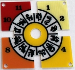 Clock Plate - Production Version - Bally Twilight Zone