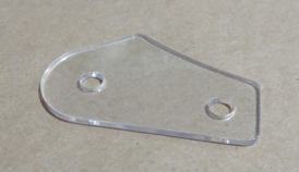 Playfield Clear Plastic 31-2537-3 (AFM, AFMR)