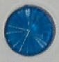 Circle (Round) Starburst Playfield Insert 1 Inch - Transparent Blue 50-22-10
