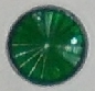 Circle (Round) Starburst Playfield Insert 1 Inch - Transparent Green 50-22-11