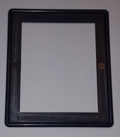Shooter Housing Bezel / Protector Plate - Black - WMS/Stern/DE/Etc
