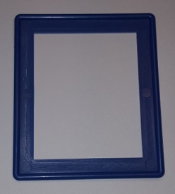 Shooter Housing Bezel / Protector Plate - Dark Blue - WMS/Stern/DE/Etc
